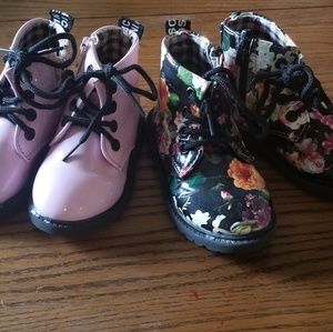 Two pairs of boots toddler 5